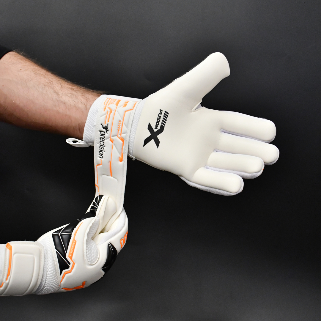 Precision goalkeeper gloves size guide on sale